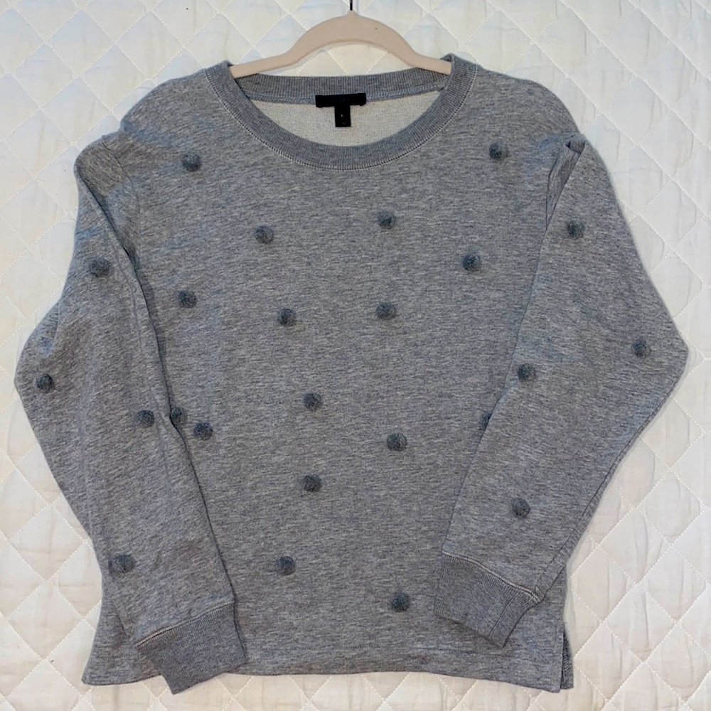 J. Crew Pom Pom Sweater